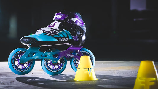 Storm T3 Tina Speed Slalom Skates-Blue