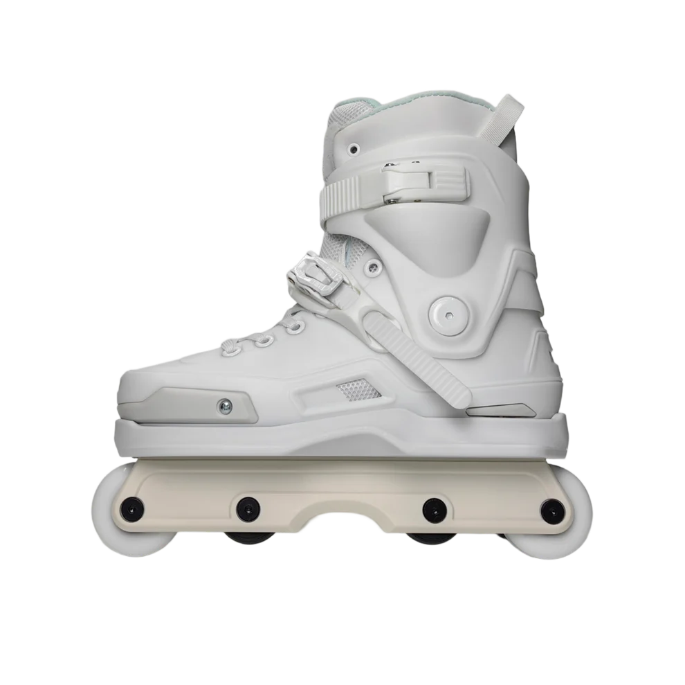 LAVASKATES 755 Aggressive Inline Skates-WHITE