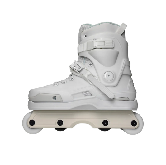 LAVASKATES 755 Aggressive Inline Skates-WHITE