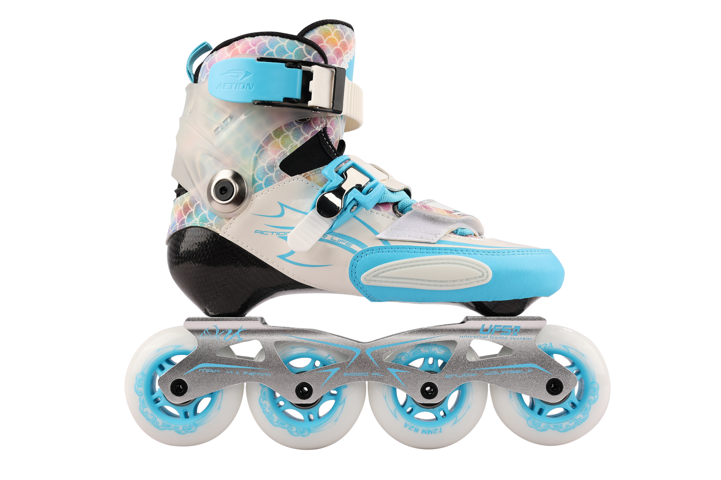 ACTION Koi Carbon Inline Skates-Blue