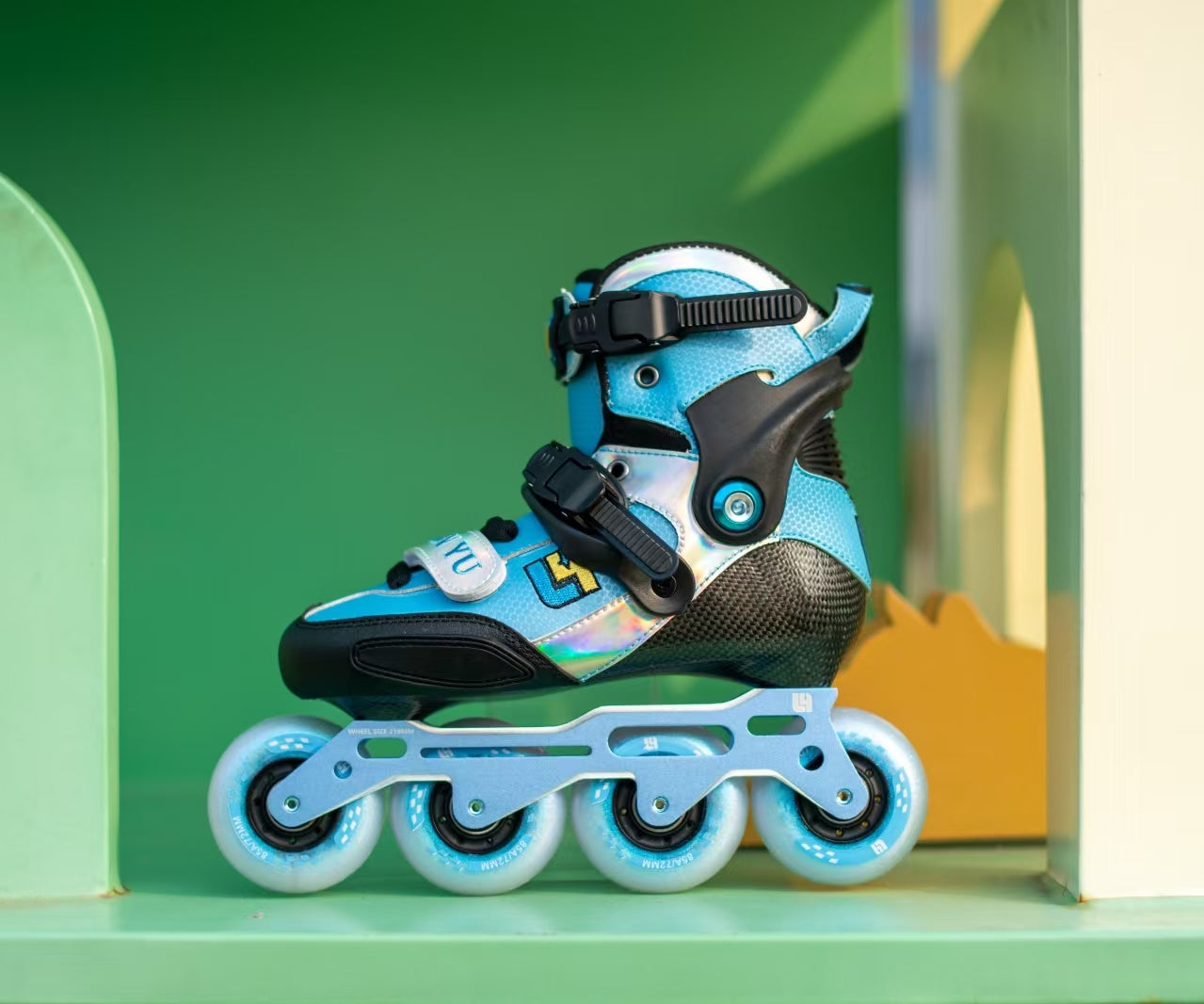 FELLOW L4 Carbon Inline Skates-Blue