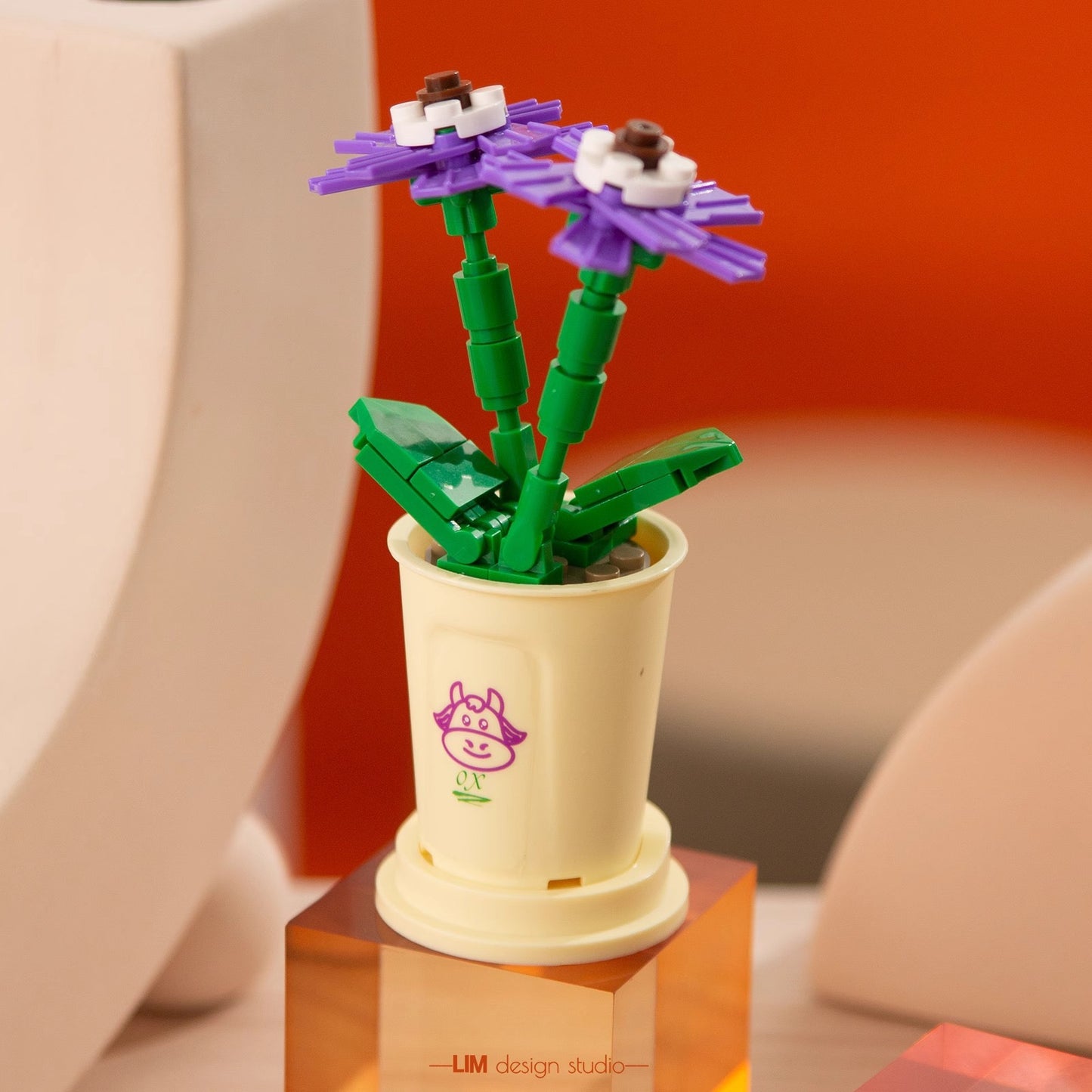 (not for sale)Building Blocks- Flower