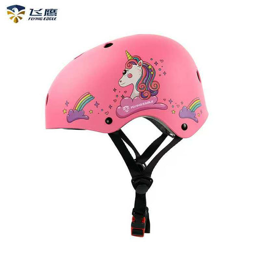 FLYING EAGLE H1 Pro Skate Helmet Pink Rider