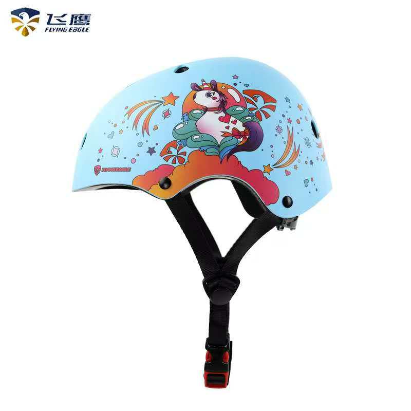 FLYING EAGLE H1 Pro Skate Helmet Blue Rider