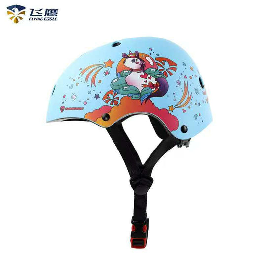 FLYING EAGLE H1 Pro Skate Helmet Blue Rider