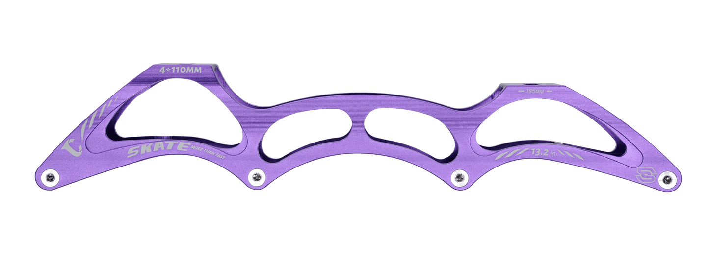 SKATING START C-Pro Inline Speed Skate Frames-Purple