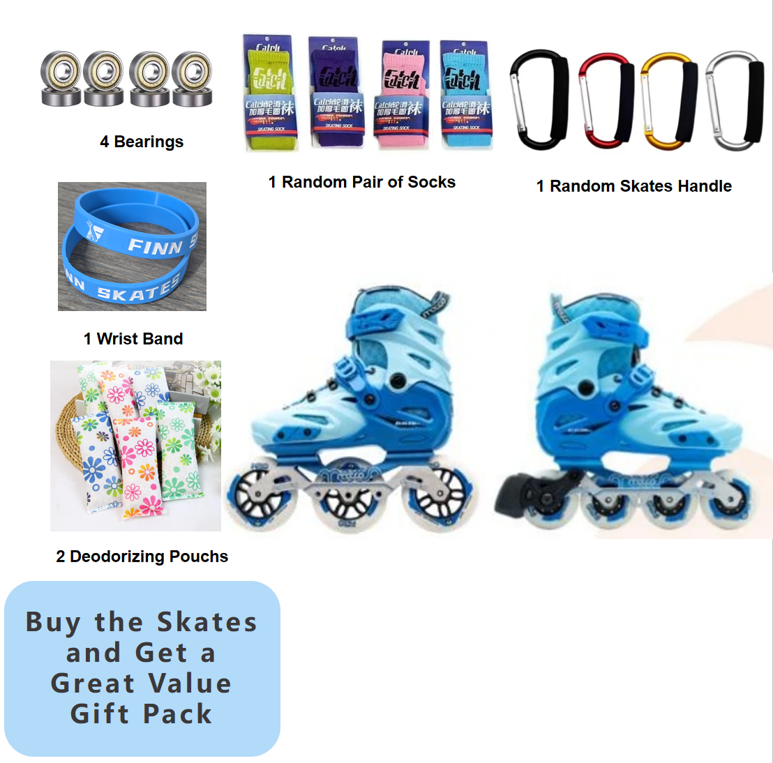 MACCO MC7 Inline Skates-Blue