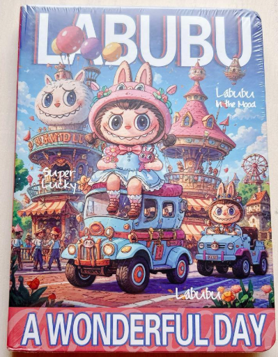 LABUBU A WONDERFUL DAY A5 Diary Book