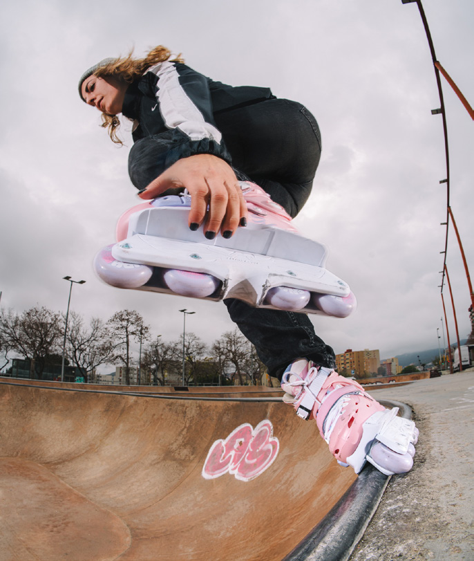 FLYING EAGLE ENKIDU Aggressive Inline Skates-Pink