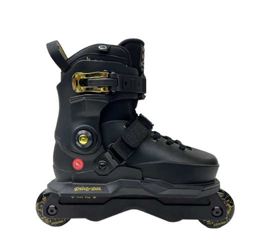 ROLLERKIDZ RK A1 Aggressive Inline Skates-Black